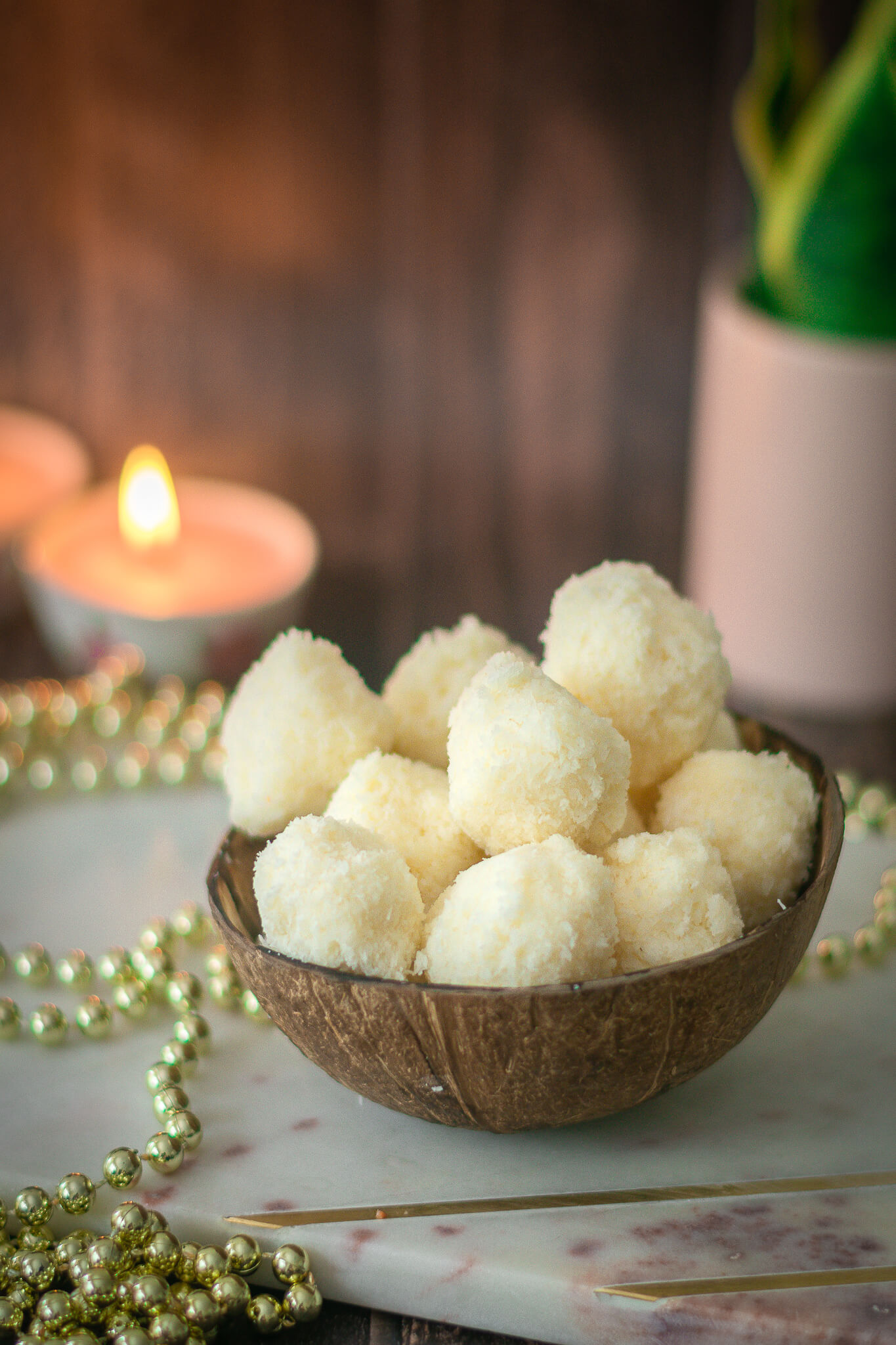 Classic No-bake Coconut Snowballs - Written By Vegan